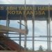 Proyek Rehabilitasi Pagar LPKS ABH Taman Harapan Sudah Mati Kontrak, Namun Pekerjaan Belum Selesai