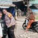 Bhabinkamtibmas Polsek Tualang BRIPKA Jumi P. Sihombing Ikut Goro Nimbun Jalan