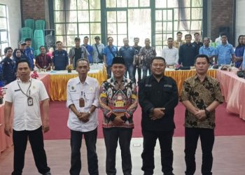 Gandeng Seluruh Organisasi Pers Tubaba, KPU Sosialisasi Tahapan Pemilu 2024