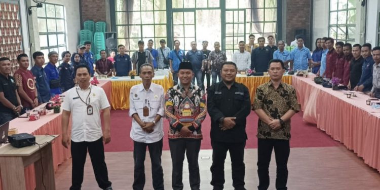 Gandeng Seluruh Organisasi Pers Tubaba, KPU Sosialisasi Tahapan Pemilu 2024