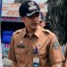 Camat Tualang Gunakan Sepeda Motor Untuk Sampai Lokasi Titik Akses Jalan Rusak