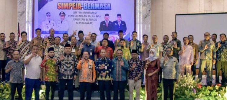 Bupati Bengkalis Buka Sosialisasi Simpeja Bersama Dinas PUPR