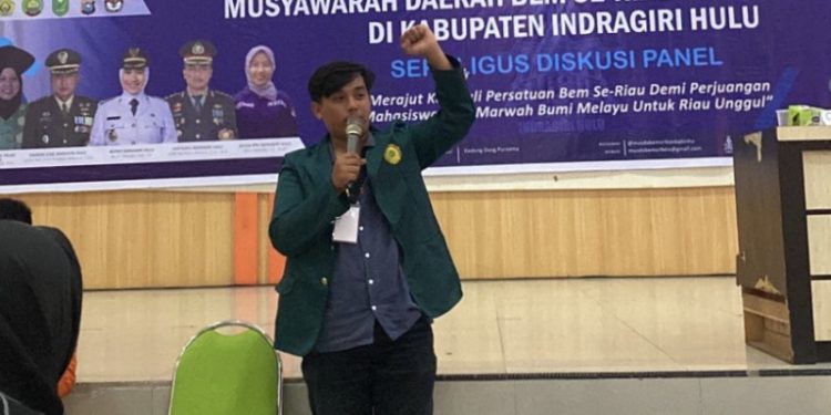 Alfikri Habibullah Terpilih Sebagai Koordinator Pusat BEM se-Riau Saat Musda ke IX