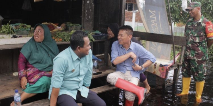 Banjir Rendam Pemukiman, Afrizal Sintong Minta Masyarakat Waspada