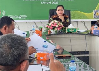 Perkuat Pengawasan, Tim PAKEM Kejari Rohil Gelar Rapat Koordinasi