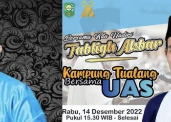 Tabligh Akbar Bersama Ustad Abdul Somad, Juprianto: Mari Sukseskan Dan Ramaikan