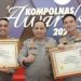 Polda Riau dan Polresta Terima Peringkat Terbaik Dari Kompolnas