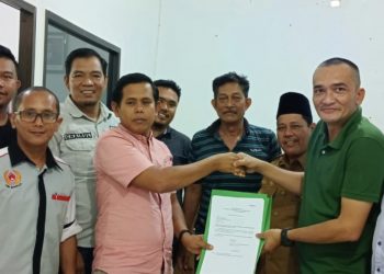 Pendaftaran Calon Ketua KONI Bengkalis Perdana, Darma Firdaus Ambil Formulir Pendaftaran