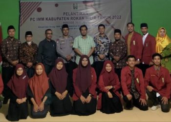 Ketua DPD IMM Lantik Pengurus IMM Rohil