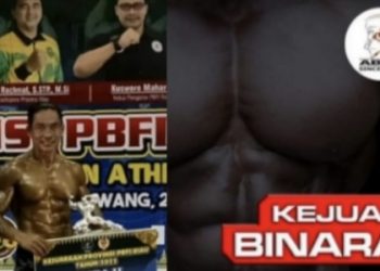 Kejurnas Binaraga Dan Fitness 2022 Bogor, Atlet Binaraga Siak Turut Mewakili Riau