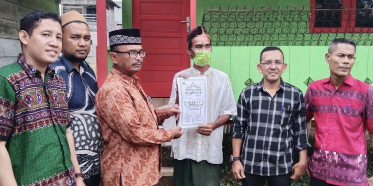 Syarifuddin Dapat Bantuan 1 Unit Rumah Dari Baitul Mal Kota Langsa