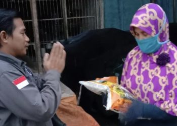 Sambut Tahun Baru KBO Babel & PJS Kota Pangkalpinang Salurkan Sedekah Beras
