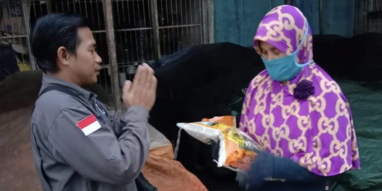 Sambut Tahun Baru KBO Babel & PJS Kota Pangkalpinang Salurkan Sedekah Beras