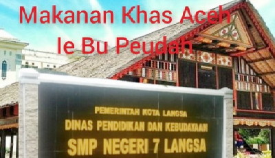 Siswa SMP 7 Langsa Juara Nasional Lomba Vidio Vlog TP PKK Pusat Makanan Khas Aceh Ie Bu Peudah