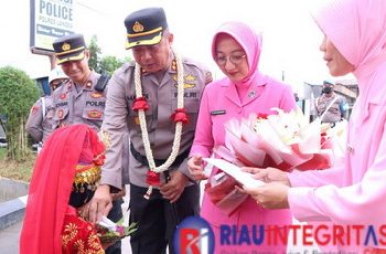 Disambut Dengan Tarian Khas Aceh, Mantan Kapolres Sabang AKBP Muhammadun SH Jadi Kapolres Langsa