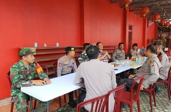 Warga Tionghoa Laksanakan Perayaan Imlek, Kapolres Langsa Cek Pengamanan Vihara Langsa