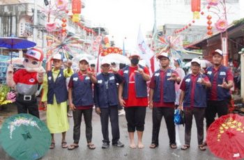 Meriahkan Pawai Karnaval HUT ke 50 Sekolah Kristen Kalam Kudus Selat Panjang