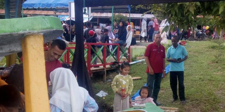 Pengunjung Taman Hutan Kota Langsa Membludak Awal 2023, Speed Boat Digemari