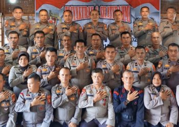 Struktur Resimen TMK Polda Riau Terbentuk, 73 Orang Perwira Siap Berikan Pelayanan Terbaik