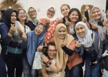 Wagub Marlin Tertawa Lepas Kala Bertemu Jurnalis Perempuan Batam