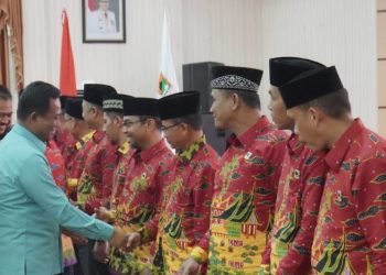 Wabup Rohil Ajak Warga Minang Bersama Membangun Daerah, Saat Pelantikan IKMR