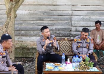 Tanggapi Masukan Warga, Kapolres Rohil Kembali Gelar Jum’at Curhat