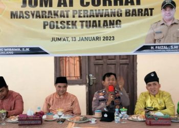 Jum’at Curhat Polsek Tualang, Digelar 3 Kampung Sekaligus