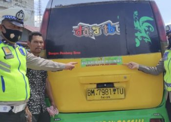 Satlantas Polres Rohil Gelar Kampanye Keselamatan Bagi Pengguna Jalan