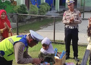 Satlantas Polres Kembali Gelar Polsanak Di RA As-Shidiq