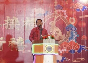 Wabup Rohil Ajak Semua Suku Bangun Daerah Saat Buka Perayaan Malam  Imlek