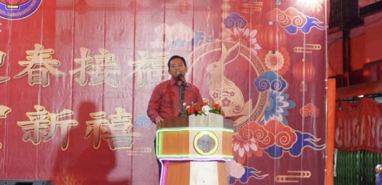 Wabup Rohil Ajak Semua Suku Bangun Daerah Saat Buka Perayaan Malam  Imlek