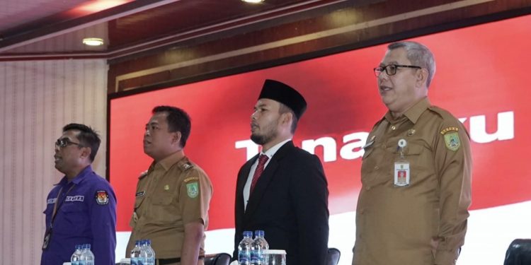 Hadiri Pelantikan Anggota PPS, Wabup Rohil: Jaga Integritas