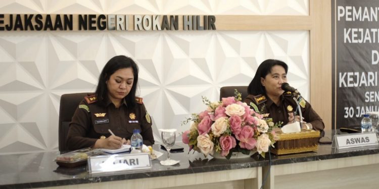 Asisten Pengawas Kejati Riau Kembali Kunker ke Kejari Rohil Dalam Rangka Inspeksi
