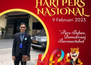 Sekretaris Hukum dan Ham DPD KNPI Provinsi Riau Afriadi Andika Ucapkan Selamat HPN Kepada Segenap Insan Pers