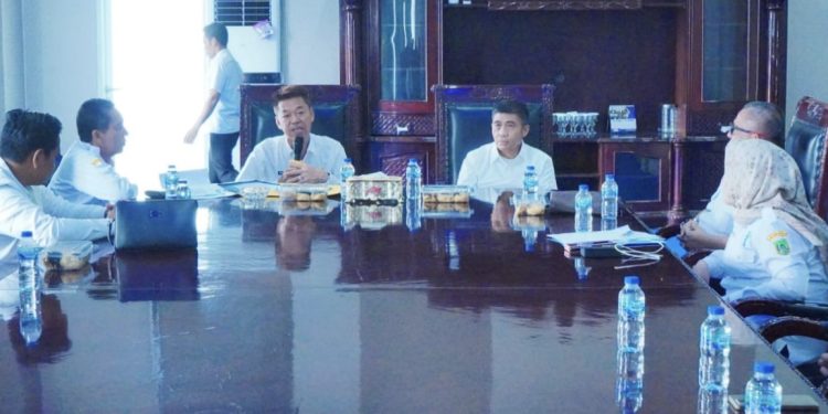 Bupati Rohil Tunda Penetapan Harga HET LPG, Karena Pihak Hiswana Migas Tak Lengkap Bawa Data