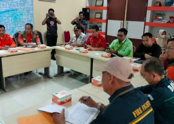 Kalaksa BPBD Hadi Prasetyo Hadiri Rakor Antisipasi Penanganan Karlahut di Provinsi Riau