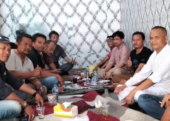 Temu Ramah Dihari Sertijab, Buyung Hitam Rangkul Wartawan & LSM