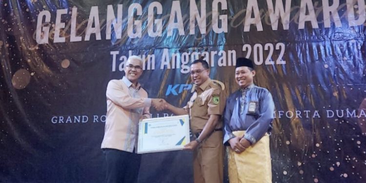 Kementrian Keuangan RI Berikan 3 Penghargaan ke Pemda Rohil