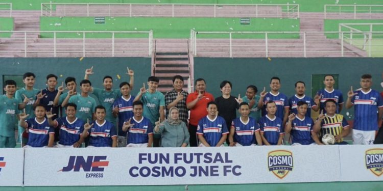 GOR GBT di Liga Futsal Profesional 2023 Surabaya, Cosmo JNE Tampil Ksatria
