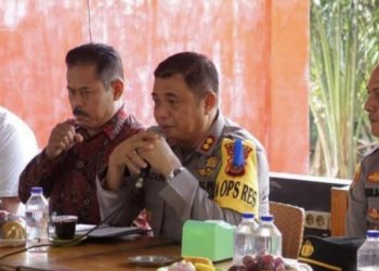 Jum’at Curhat, Polres Langsa Di Gampong Sidodadi, Camat Langsa Lama Minta Dirikan Polsek