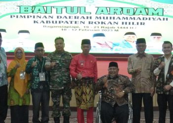 Bupati Rohil Buka Baitul Arqam PD Muhammadiyah
