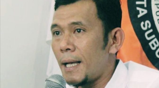Kadis DPMK Kota Subulusssalam Irwan Faisal Bantah Adanya Program Titipan