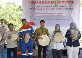 Afrizal Sintong Resmikan Rumah Belajar Inovatif Bantuan Dari PHR