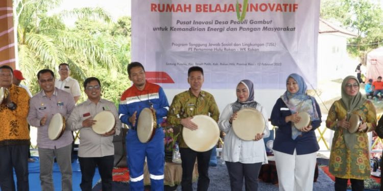 Afrizal Sintong Resmikan Rumah Belajar Inovatif Bantuan Dari PHR