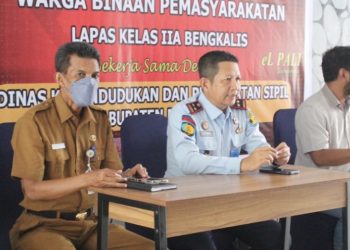 Langkah Cepat, Lapas Bengkalis Laukan Pemutakhiran Data NIK WBP Bekerjasama Dengan Disdukcapil