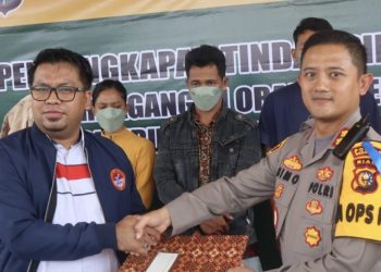 Polres Bengkalis Amankan Pelaku Tindak Pidana Perdagangan Orang