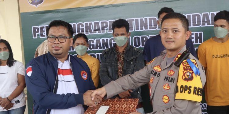Polres Bengkalis Amankan Pelaku Tindak Pidana Perdagangan Orang