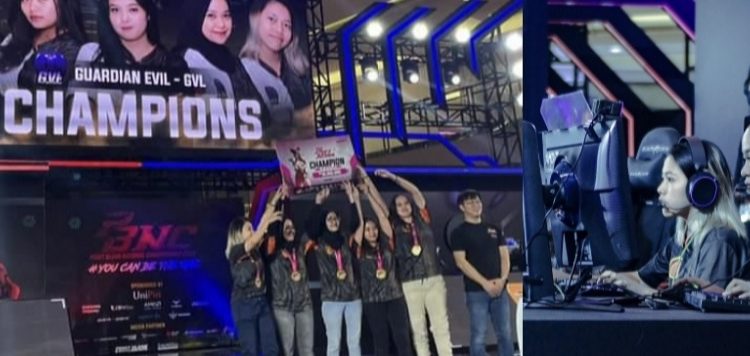 Gamers Profesional Point Blank Pertama Siak, Yolanda Juarai PBLL 2022 Bersama Tim Guardian Evil Neverland 713