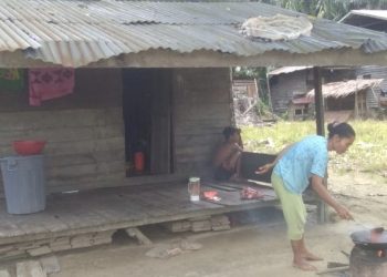 Seorang Ibu di Desa Seperkas Dambakan RTLH