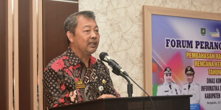Mantapkan Renja 2024, Diskominfo Bengkalis Gelar Forum Perangkat Daerah